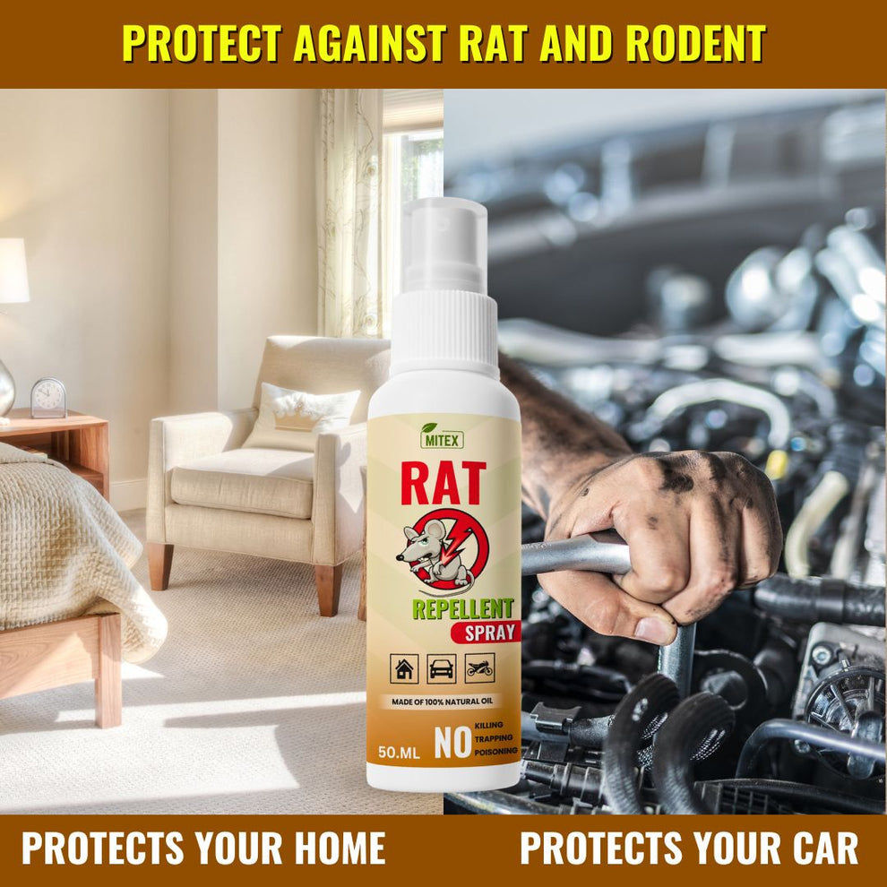 Rat Repellent Spray – Safe, Effective, and Eco-friendly Buy 1 Get 2 FREE