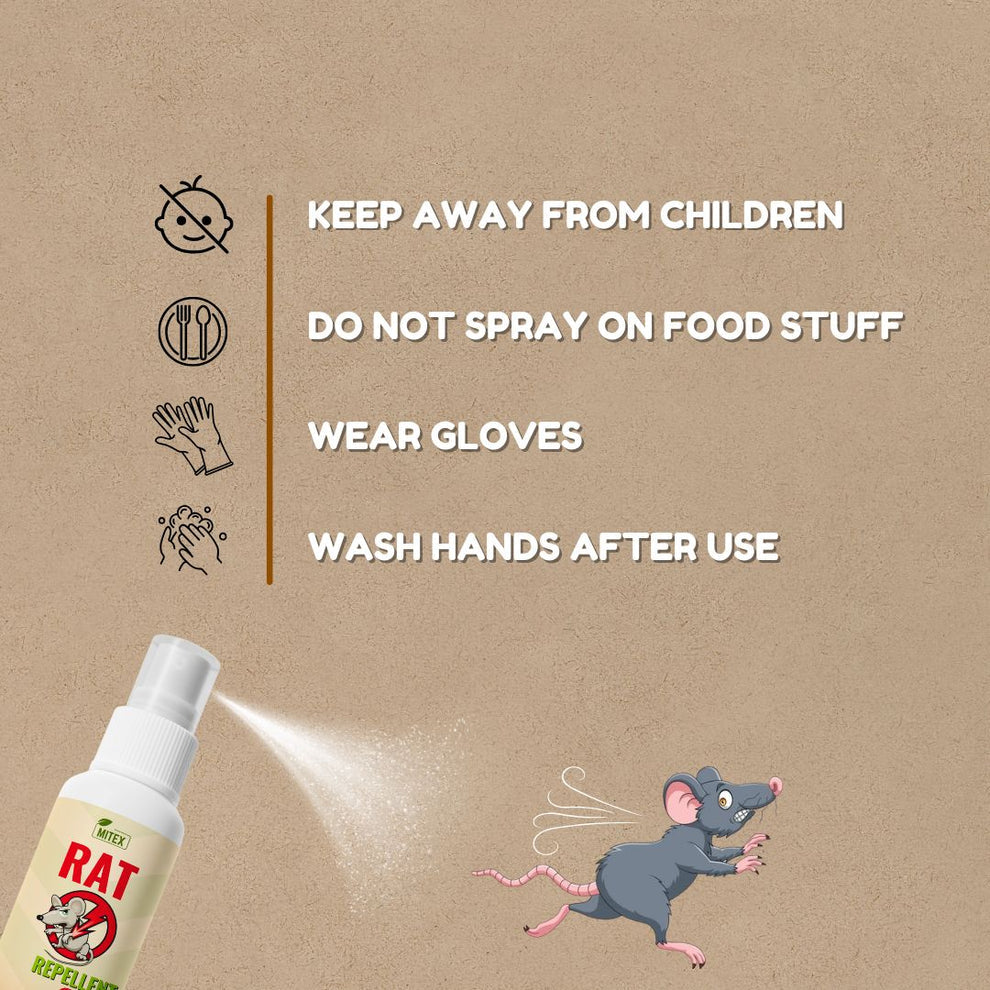 Rat Repellent Spray – Safe, Effective, and Eco-friendly Buy 1 Get 2 FREE