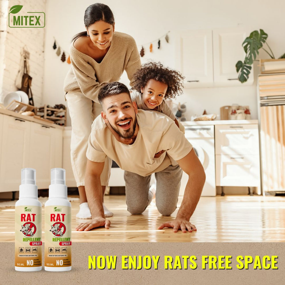 Rat Repellent Spray – Safe, Effective, and Eco-friendly Buy 1 Get 2 FREE