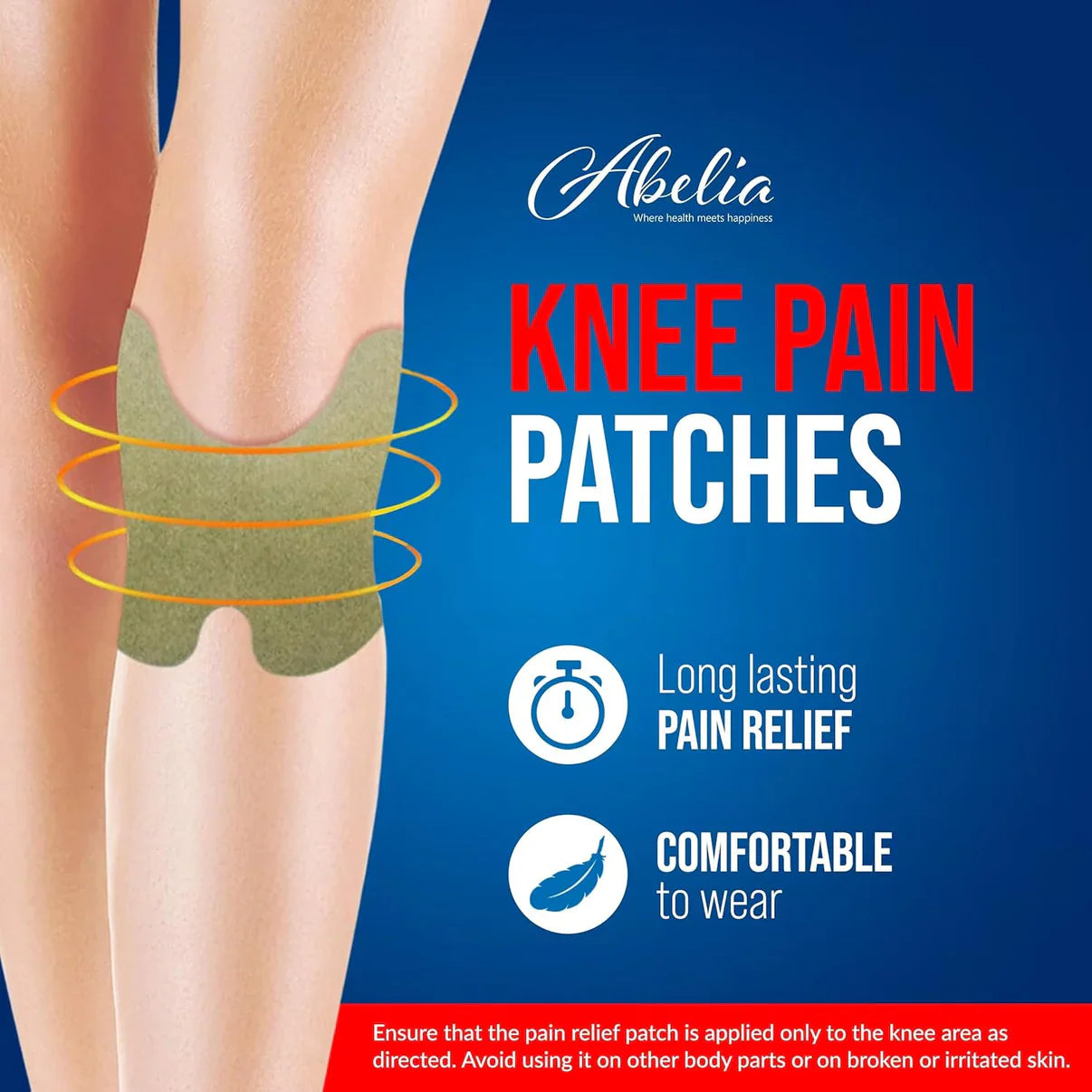 Herbal Knee Pain Relief Patch ( 20 Pcs )