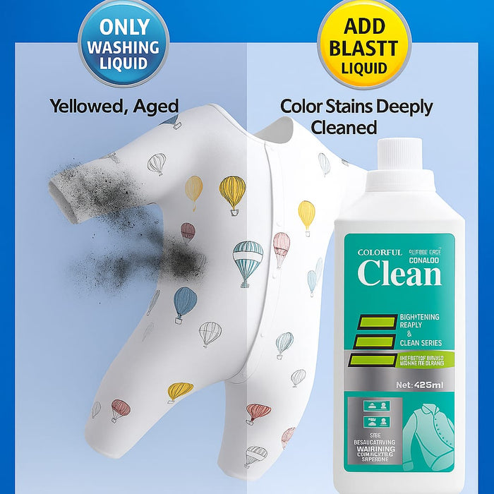 8 in 1 Colour Bleach Laundry Detergent Stain Removerš„( BUY 1 GET 1 FREE )š„