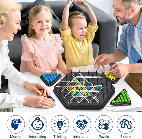 Triggle Game, Triggle Game, Funny Triggles Game Rubber Bands