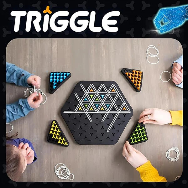Triggle Game, Triggle Game, Funny Triggles Game Rubber Bands