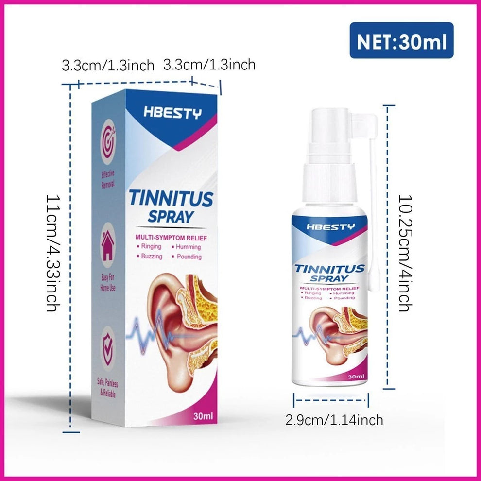 HBESTY Tinnitus Spray Multi-Symptom Relief ( BUY 1 GET 1 FREE )