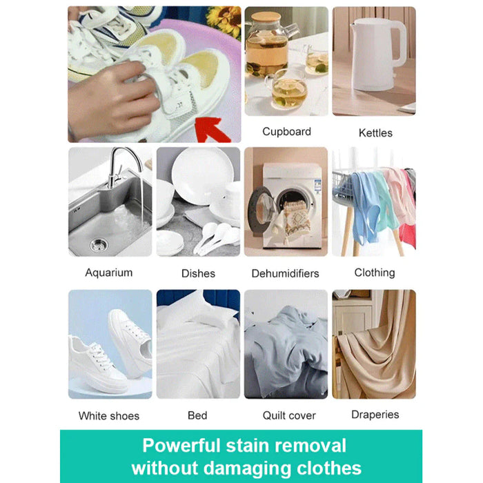 8 in 1 Colour Bleach Laundry Detergent Stain Removerš„( BUY 1 GET 1 FREE )š„