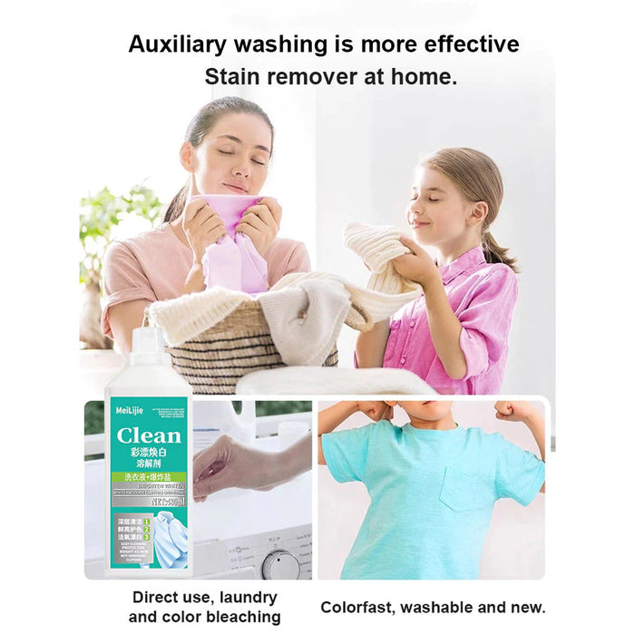 8 in 1 Colour Bleach Laundry Detergent Stain Removerš„( BUY 1 GET 1 FREE )š„