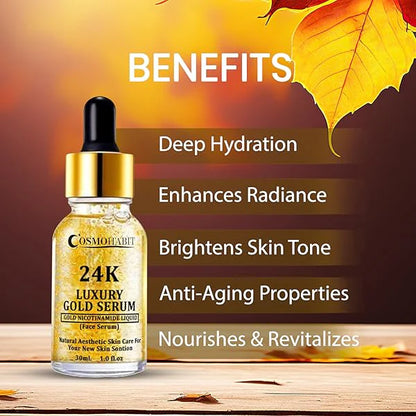 24K Luxury Gold Serum: A Natural Aesthetic Solution for Radiant Skin