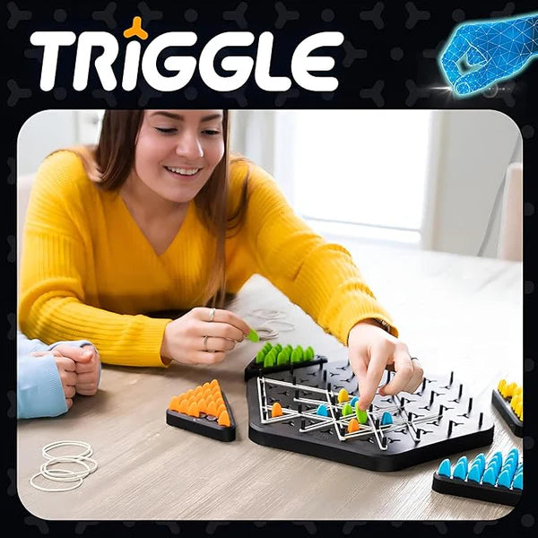 Triggle Game, Triggle Game, Funny Triggles Game Rubber Bands